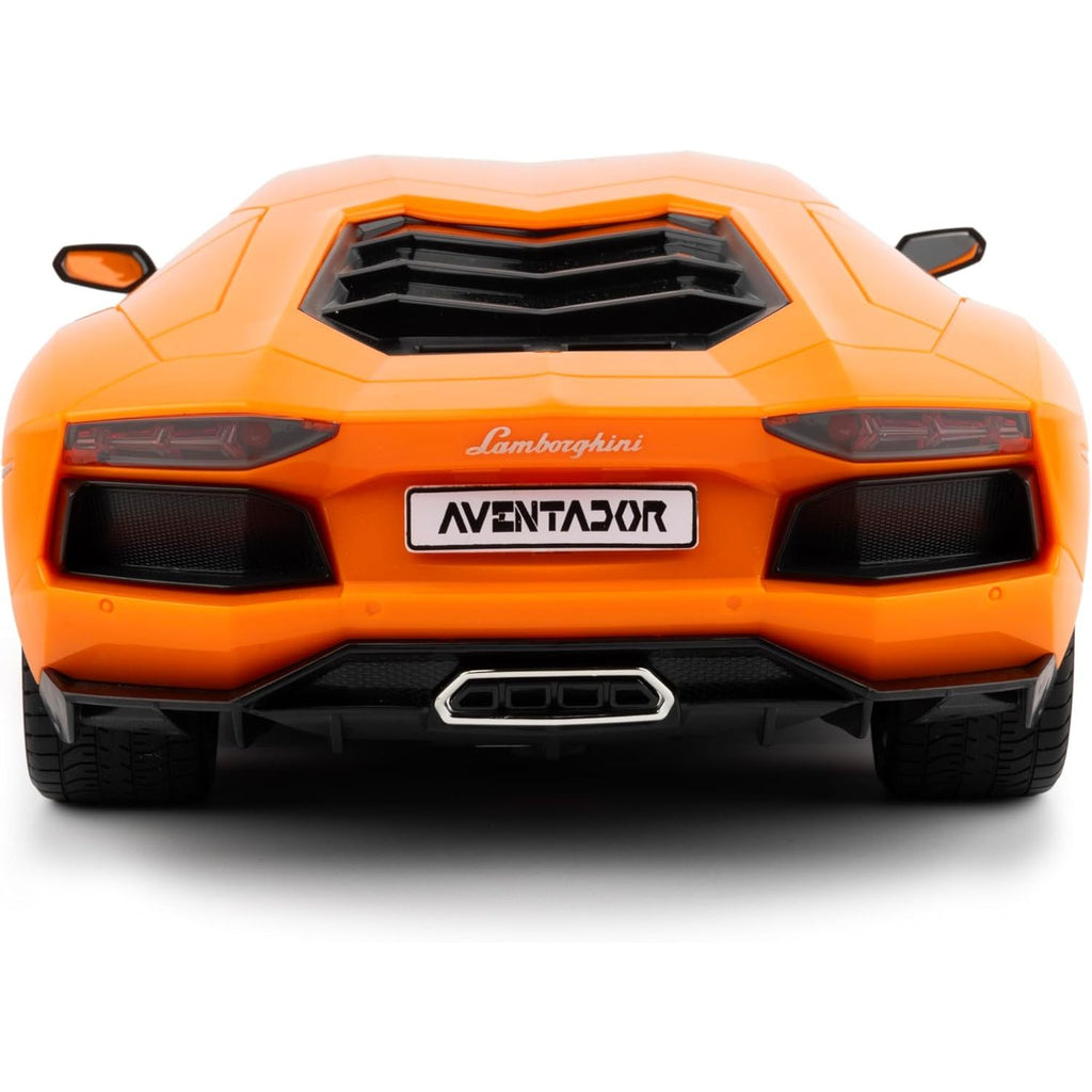 Black RC Car Toy Lamborghini Aventador LP 700-4 - 2.4GHz Remote Control Car for Kids & Collectors - USB Charger - Ages 6+ - Rechargeable Battery - Large Scale 1:10 - Orange HALSON ENTERPRISE 4_b21a3054-037b-4a7b-bfb5-5a92cb589f78.jpg Vehicles and Remote Control Toys