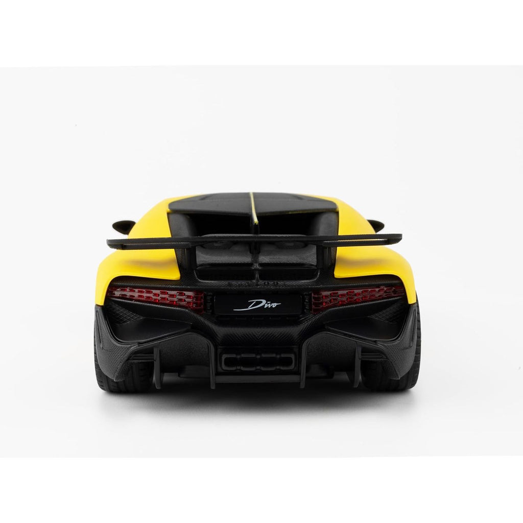 White Smoke RC Car Bugatti Divo - 2.4GHz Remote Control Car for Kids & Adults - Supercar with Detailed Interior - Luxury Toy Gift for Kids & Adults - Ages 6+ - Battery Operated - Scale 1:24 - Yellow HALSON ENTERPRISE 4_c6751548-33f8-4d8a-9681-4147d34da297.jpg Vehicles and Remote Control Toys