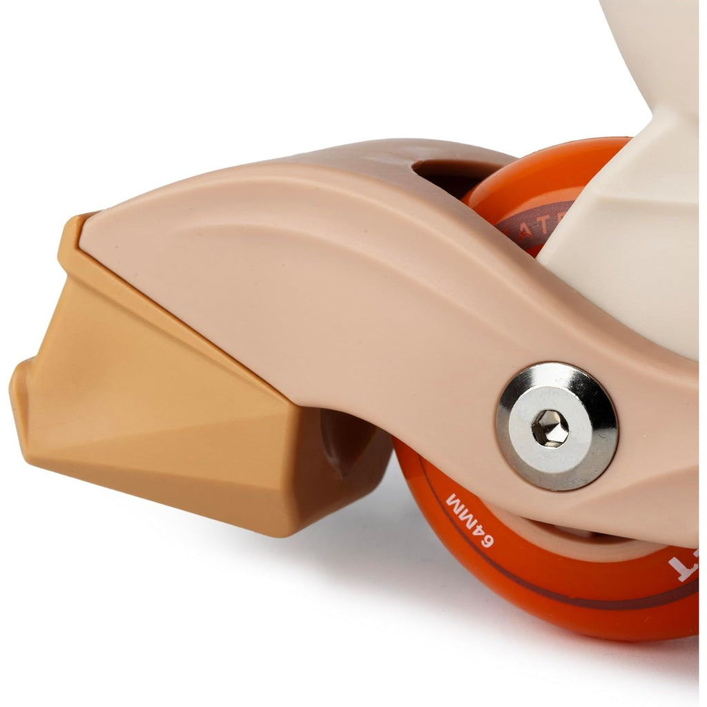 Tan Kids Inline Skates Set - Adjustable Roller Skates for Girls & Boys - Complete Set with Helmet & Pads - ABEC-7 Bearings - Size S (28-31) HALSON ENTERPRISE 4_f9924bc0-e2b8-443d-a224-51c8d467523c.jpg Outdoor and Active Play