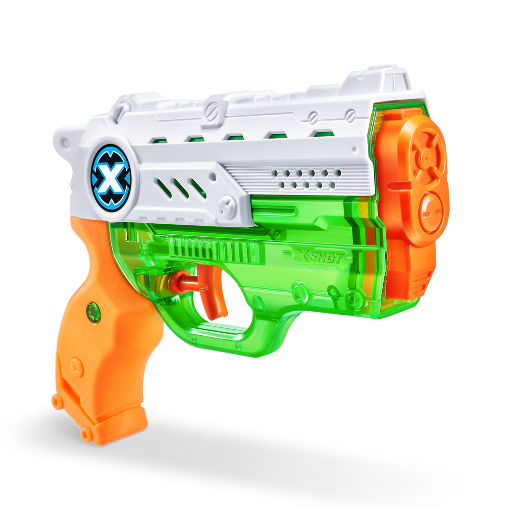 Light Gray XSHOT Fast-Fill Nano 56333 by ZURU HALSON ENTERPRISE 56333_X-SHOTWATER-WATERWARFARE-NANOFAST-FILLOpenBox_02.png Action Figures and Play Sets