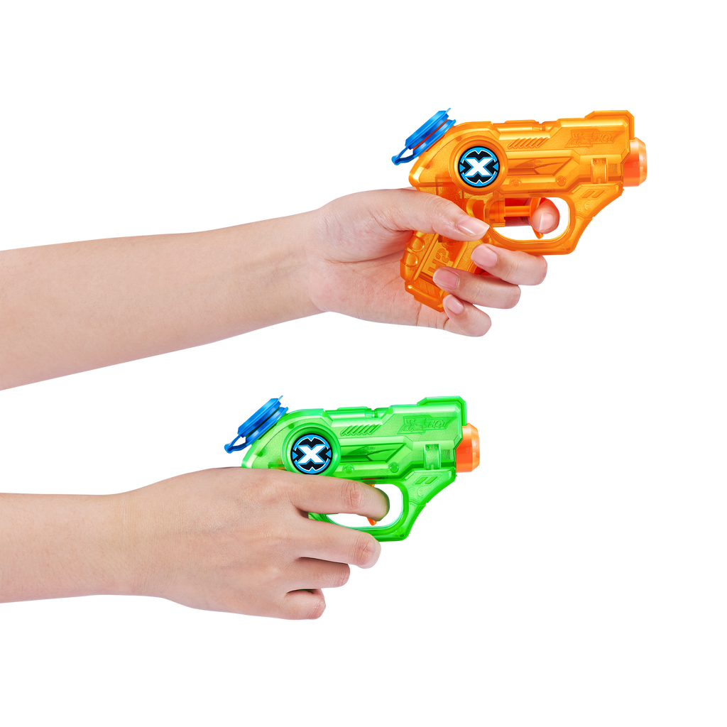 Tan XSHOT Water Warfare Nano Drencher 5643 by ZURU HALSON ENTERPRISE 5643-Zuru_X-SHOT_-WATER_WARFARE-WATER_BLASTER-_Nano_Drencher_Hang_Card_orange-green.png Battling Toys