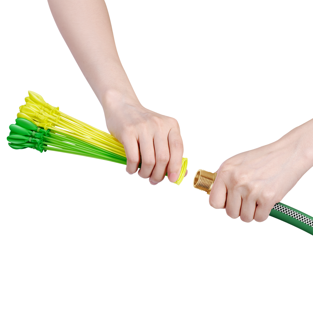 Thistle Bunch O Balloons Tropical Party 100+ Rapid-Filling Self-Sealing Water Balloons (3 Pack) 56480 by ZURU HALSON ENTERPRISE 56480_BUNCHOBALLOONS-3PACK-TROPICALPARTY3PKFoilbag-withhand_03.png Outdoor and Active Play