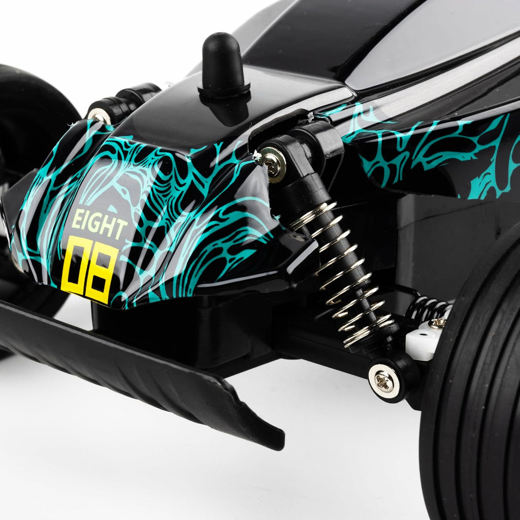 Black Buggy RC Car 2.4GHz - High-Speed Remote Control Car for Kids - Off-Road Vehicle - Rechargeable Battery - Ages 6+ - Scale 1:16 - Green HALSON ENTERPRISE 5_b4edcb95-8438-47d7-918c-956e44c92b74.jpg Vehicles and Remote Control Toys