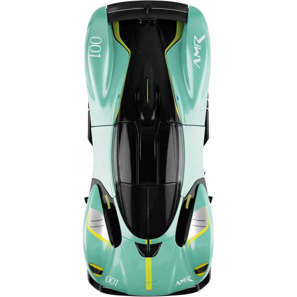 Medium Aquamarine Aston Martin Valkyrie RC Car - 2.4GHz Remote Control Car for Kids & Adults - Realistic Detailing - Durable Plastic & Metal - Ages 6+ - Battery Operated Scale 1:24 - Sage Green HALSON ENTERPRISE 5_d1897498-2a0d-4d20-b8eb-dc2524fd699b.jpg Vehicles and Remote Control Toys