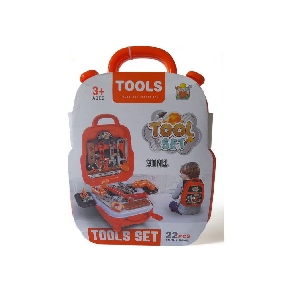 Dark Gray Tool Set 3 in 1 - Young Builder Learning Workshop HALSON ENTERPRISE 5a0702b4-5139-40de-8e79-5288b56cb873-Photoroom.jpg Action Toys