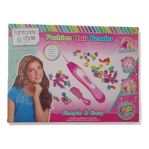 Rosy Brown Fashion Hair Beading Set for Young Stylists HALSON ENTERPRISE 4dd0d16b-066f-453c-994a-215b6b35780b-Photoroom.jpg Costume, Dress Up and Apparel