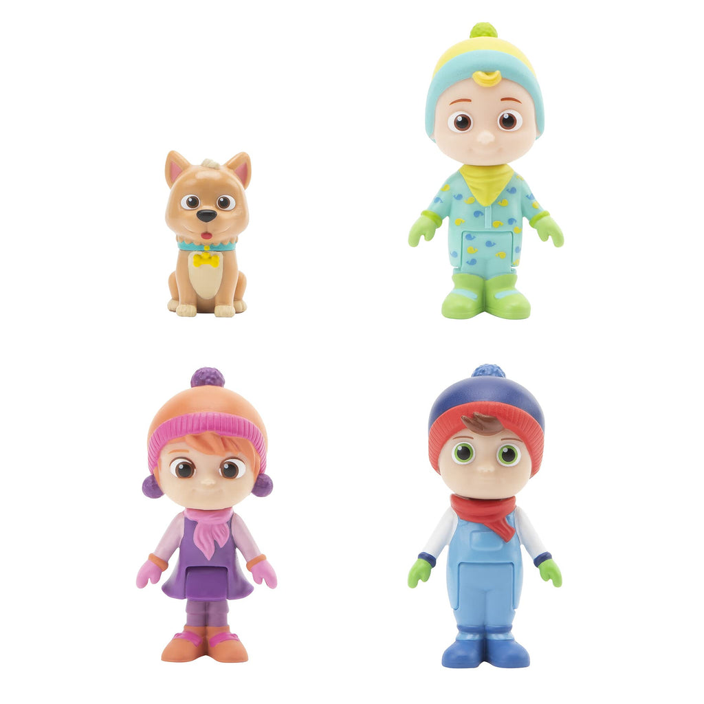 Gray Cocomelon Winter 4 Figure Pack HALSON ENTERPRISE 61GwPEJGhRL.jpg Baby and Toddler Toys