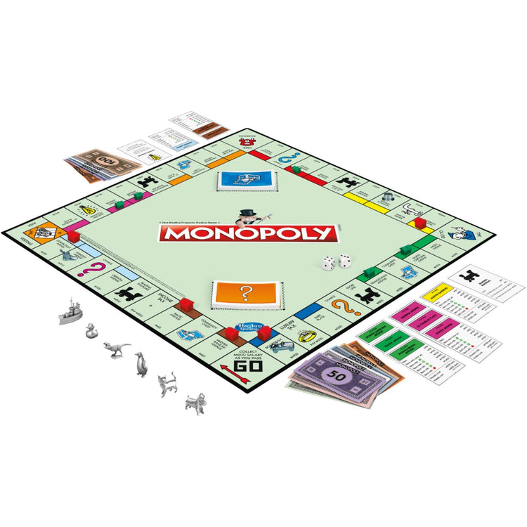 Light Gray Hasbro Classic Monopoly – Buy, Sell, and Rule the Board – Classic fun reimagined Nairobi Toys House K Limited 6371039_sd.jpg Games and Puzzles