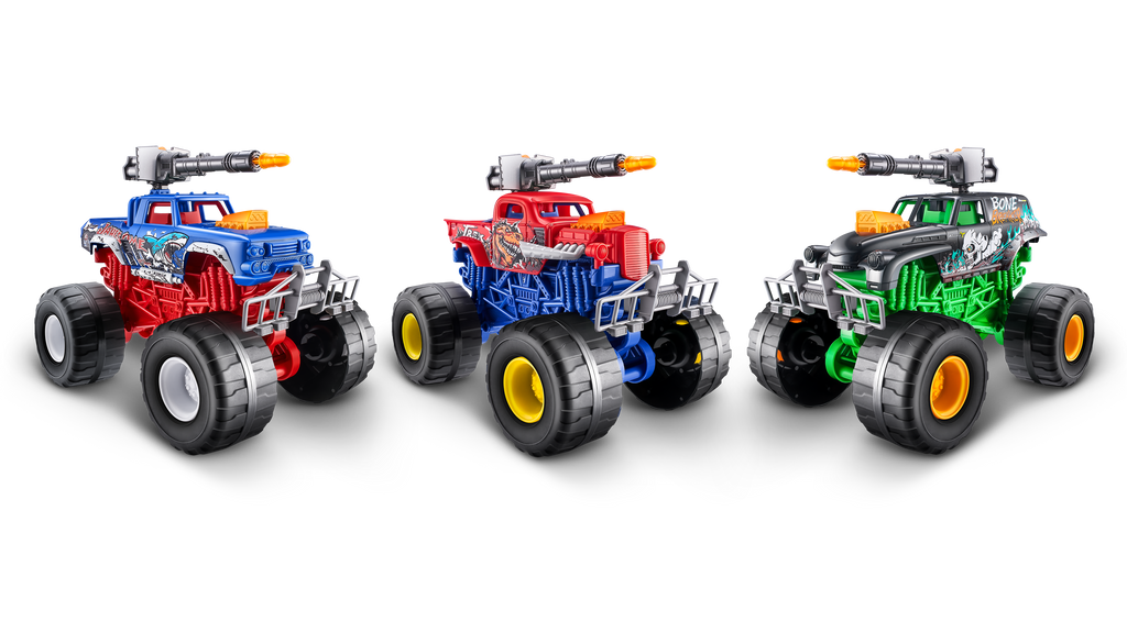 Dark Slate Gray Metal Machines Monster Truck Wars 6792 by ZURU Toyzoona 6792_METAL_MACHINES-MONSTER_WHEELS-SERIES_1-Hero_05.png Vehicles and Remote Control Toys