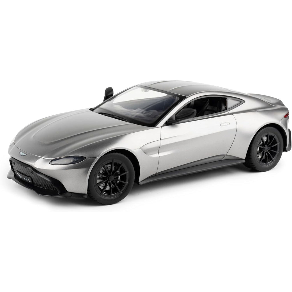 Gray RC Car 2018 Aston Martin Vantage - 2.4Ghz Remote Control - 2018 Model High Detail - Toy Car for Kids Ages 6+ - Rechargeable Battery - Scale 1:14 - Grey HALSON ENTERPRISE 6_77dfe590-26d1-4238-9300-62f66a1cf732.jpg Vehicles and Remote Control Toys