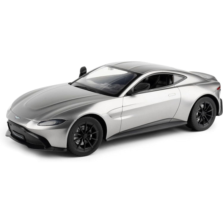 Gray RC Car 2018 Aston Martin Vantage - 2.4Ghz Remote Control - 2018 Model High Detail - Toy Car for Kids Ages 6+ - Rechargeable Battery - Scale 1:14 - Grey HALSON ENTERPRISE 6_77dfe590-26d1-4238-9300-62f66a1cf732.jpg Vehicles and Remote Control Toys