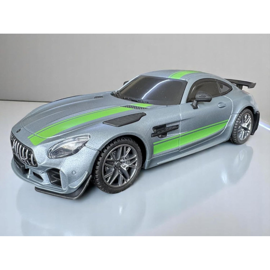 Gray RC Car Mercedes-AMG GT R Pro - 2.4GHz Remote Control Car for Adults & Kids - Detailed Interior - High-Speed - Ages 6+ - Rechargeable Battery - Scale 1:12 - Grey HALSON ENTERPRISE 6_7834541b-6ec1-4141-9821-ecd0af51cabc.jpg Vehicles and Remote Control Toys