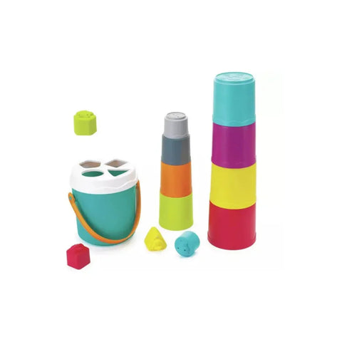 Maroon Infantino Shape Sort Stack Nest Bucket Toy for Toddlers Toyzoona 6_ae06a82d-2052-45b5-8c94-ced4d63f3831.webp Baby and Toddler Toys