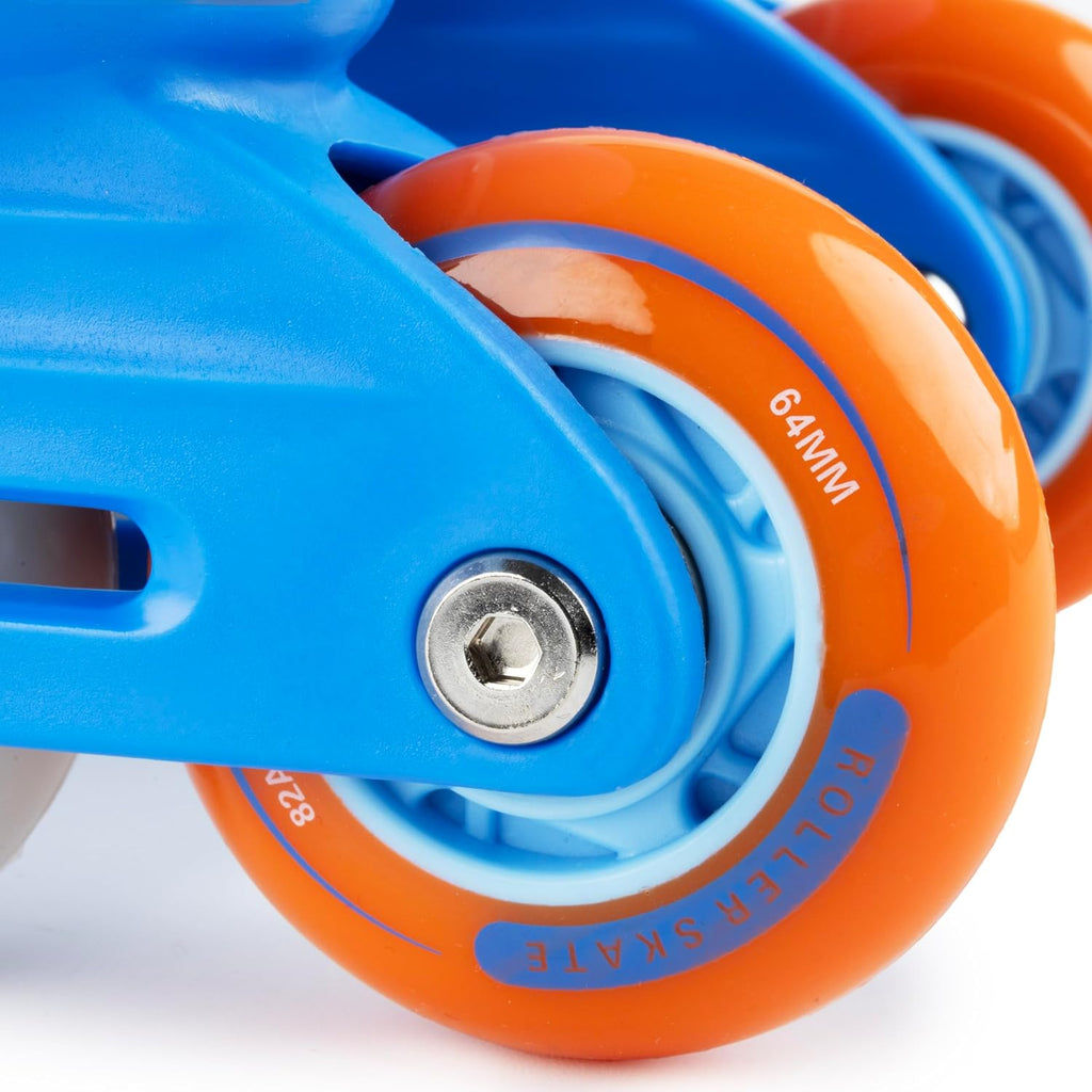 Dodger Blue Kids Inline Skates Set - Adjustable Roller Skates for Girls & Boys - Complete Set with Helmet & Pads - ABEC-7 Bearings - Size L (36-39) HALSON ENTERPRISE 6_b71955c9-78cf-4e13-a84d-8d8cee3e415f.jpg Outdoor and Active Play