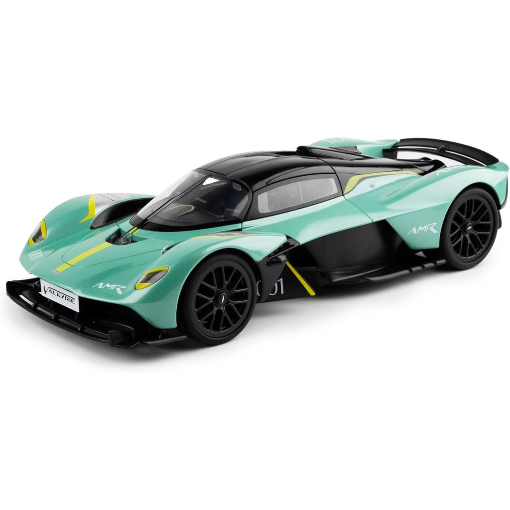 Light Gray Aston Martin Valkyrie RC Car - 2.4GHz Remote Control Car for Kids & Adults - Convertible Doors & Detailed Interior - Rechargeable Battery - Ages 6+ - Scale 1:12 - Sage Green HALSON ENTERPRISE 6_f2253f65-91fb-4156-a963-19db472027b7.jpg Vehicles and Remote Control Toys