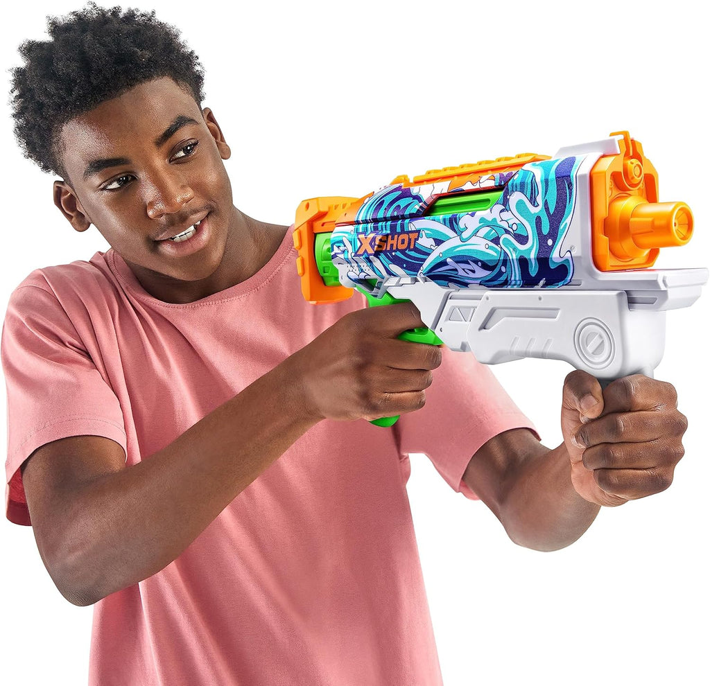 Rosy Brown XSHOT Fast-Fill Skins Hyperload Water Blaster 11865 by ZURU HALSON ENTERPRISE 6_fcbeb20a-c038-4fee-a3d3-e5ab159acda9.jpg Action Figures and Play Sets