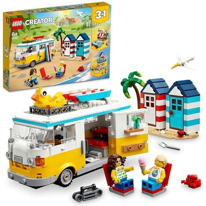 Light Gray LEGO 31138 Beach Camper Van THE DREAM FACTORY 71-qotO48XL._AC_SX679.jpg