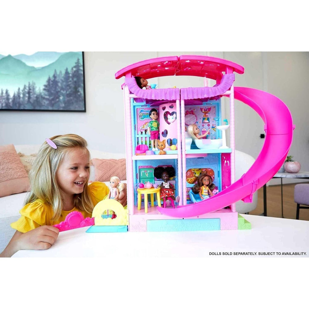 Light Gray Barbie Chelsea Playhouse with Slide Online Purchase 714IV8UP61L._AC_SL1500.jpg Dolls and Playsets
