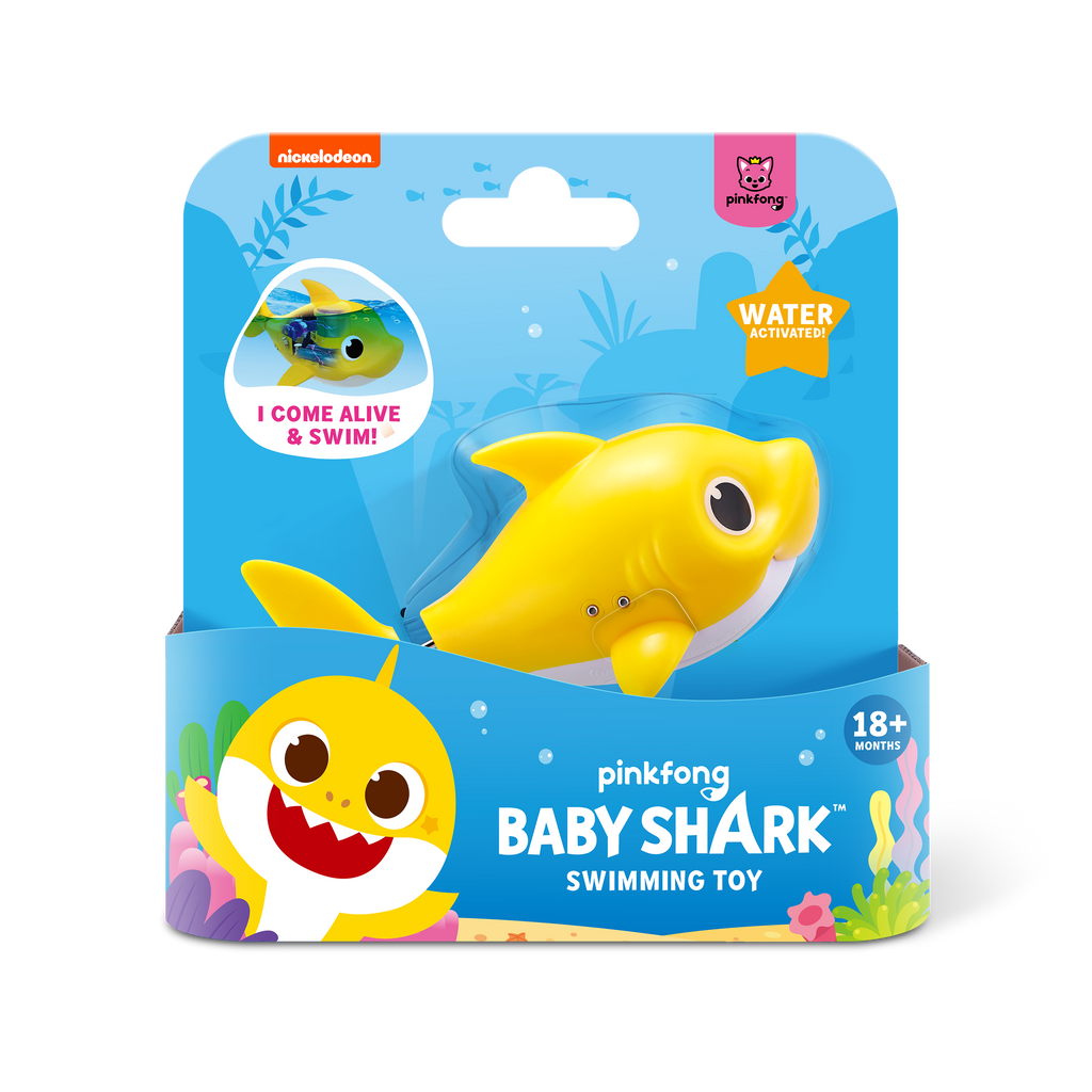 Dodger Blue Robo Alive Junior Mini Baby Shark Series 1 Battery-Powered Swim Bath Toy 7163 by ZURU Toyzoona 7163_2023-S003-ROBO_ALIVE_JUNIOR-ROBOTIC-SERIES_1_Mini_Baby_Shark_MA_B_1L_3L_Yellow_01_Front_of_pack_01.png Action Figures and Play Sets