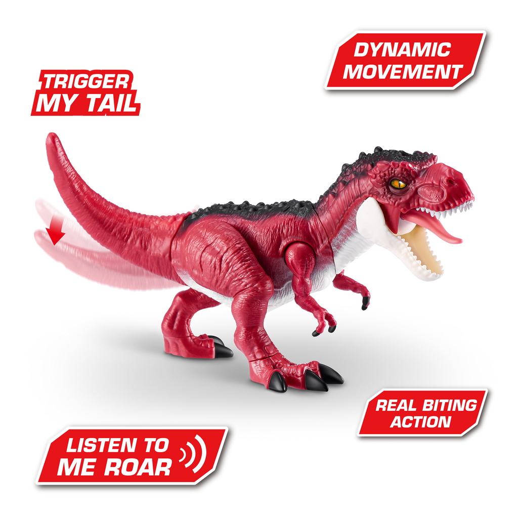 Firebrick Robo Alive Dino Action T-Rex 7171 by ZURU Toyzoona 7171_ROBO_ALIVE-DINO_ACTION-SERIES1_T-REX_02.png Action Toys