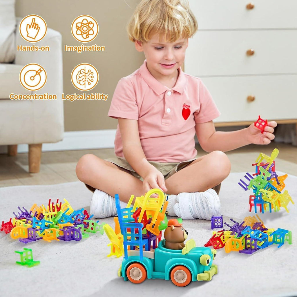 Light Gray Stacking Chairs Pickup Truck HALSON ENTERPRISE 71D0aFCdoNL._AC_SL1500.jpg Games and Puzzles