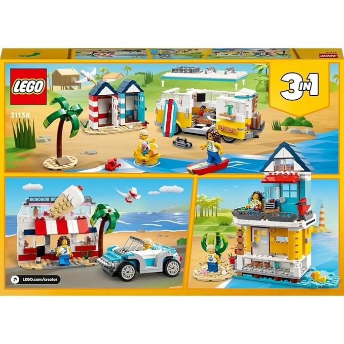 Dark Khaki LEGO 31138 Beach Camper Van THE DREAM FACTORY 71DHaiv-a3L._AC_SX679.jpg