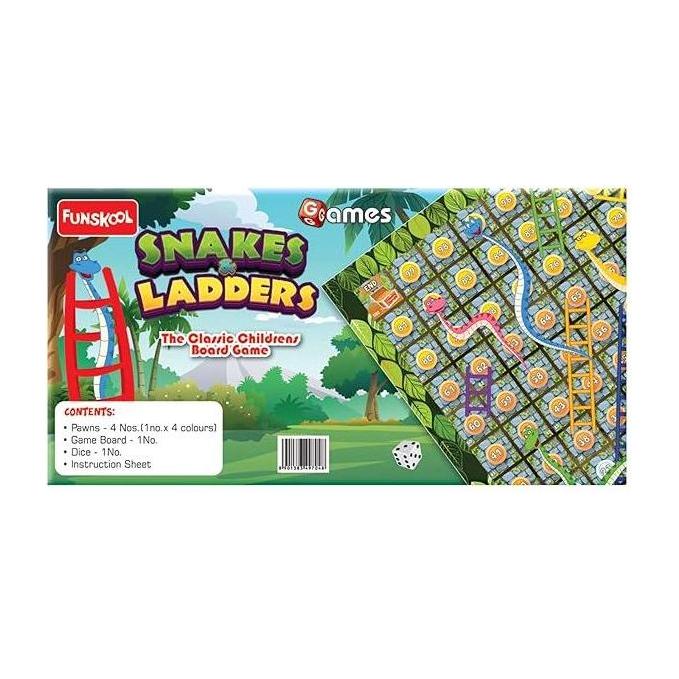 Gray Snakes N Ladders Sunmatt Limited 71RGtfPJuNL._SX679.jpg Games and Puzzles