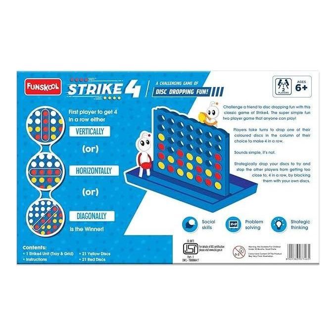 Light Sea Green Funskool Strike 4 Sunmatt Limited 71Rmu3ebmPL._SX679.jpg Games and Puzzles
