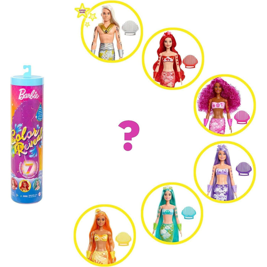 Light Gray Barbie Colour Reveal Series 7 HDN68 Toyzoona 71XRM5KlxUL._AC_SL1500.jpg Dolls and Playsets