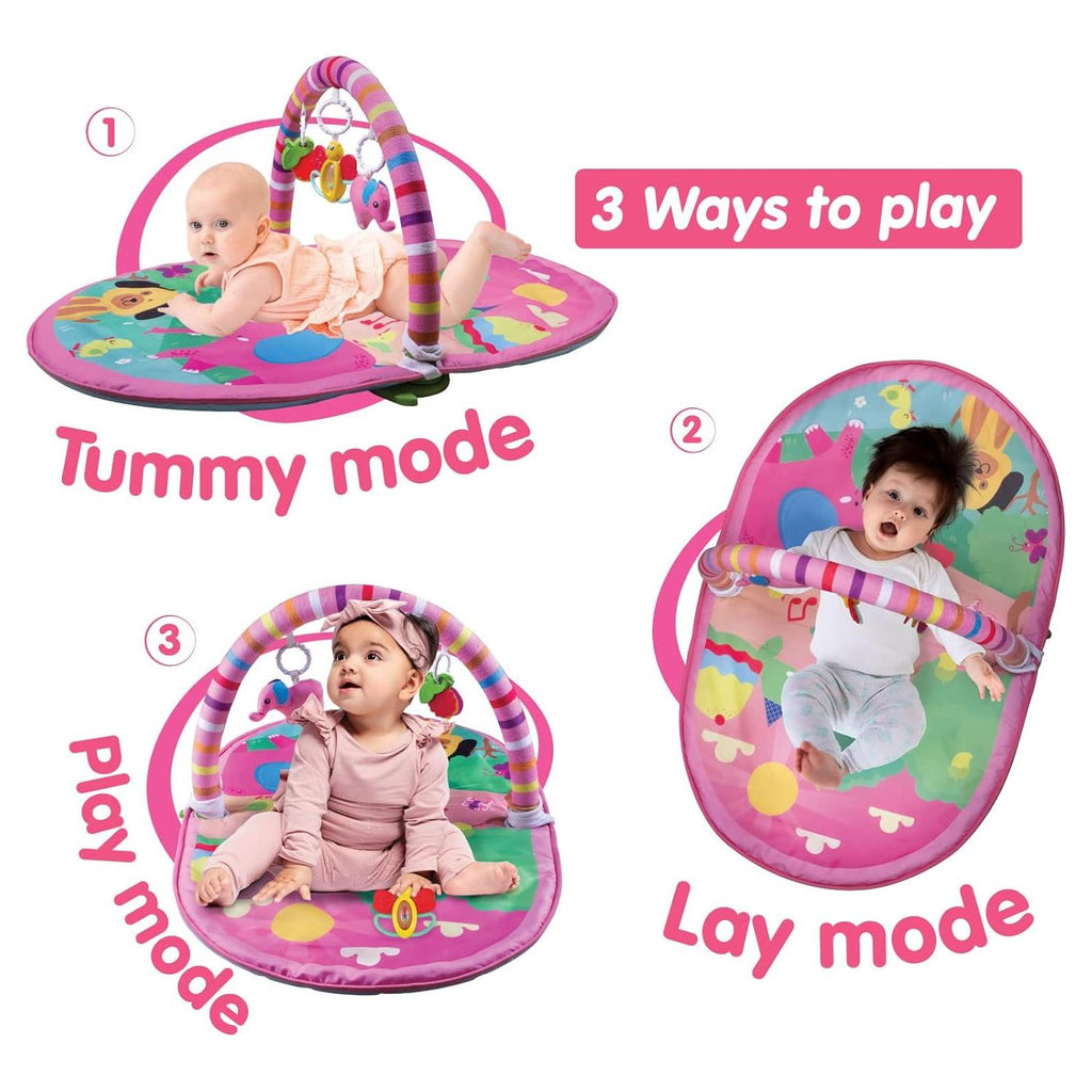 Rosy Brown Funskool Giggle 3 in 1 Deluxe Playgym Pink Toyzoona 71e8SkA9x-L._SL1500.jpg