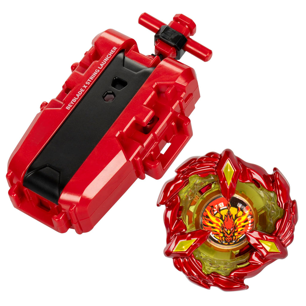 Brown Beyblade X Soar Phoenix Deluxe Set Inc HALSON ENTERPRISE 71sKwutK96L.jpg Action Figures and Play Sets