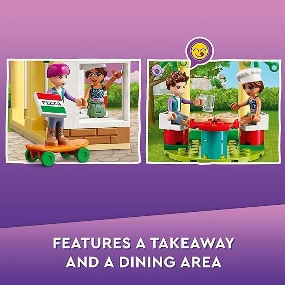 Slate Gray LEGO Friends Heartlake City Pizzeria 41705 - Restaurant Fun THE DREAM FACTORY 71u3FCqg25L._AC_SX569.jpg Building and Construction