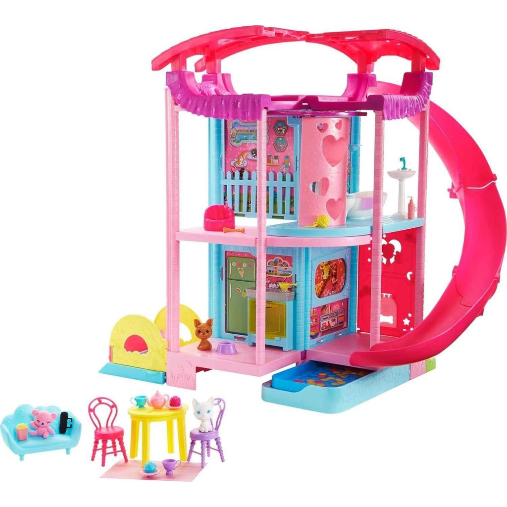Thistle Barbie Chelsea Playhouse with Slide Online Purchase 71v5LR5PG1L._AC_SL1500.jpg Dolls and Playsets
