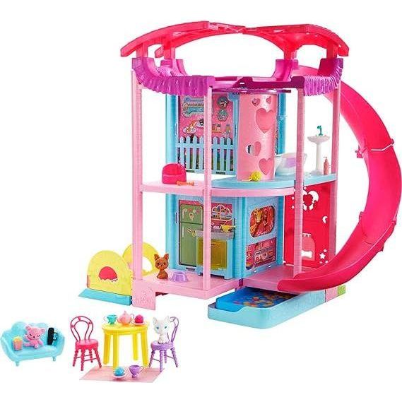 Light Gray Barbie Chelsea Playhouse with Slide Online Purchase 71v5LR5PG1L._AC_SX569.jpg Dolls and Playsets
