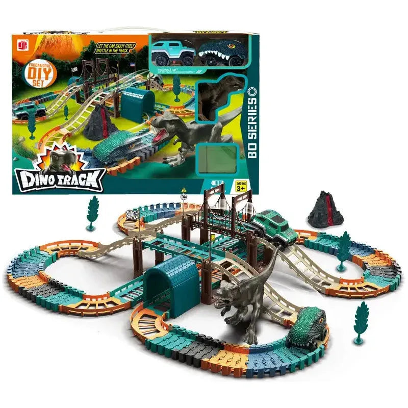 Dark Slate Gray Dino Electric Track with Dino Car HALSON ENTERPRISE 7202867f-cded-4d6f-9935-465ff08e2512_800x800_a8617647-0c9d-4904-9c31-e4495e37c540.webp Vehicle and Remote Control