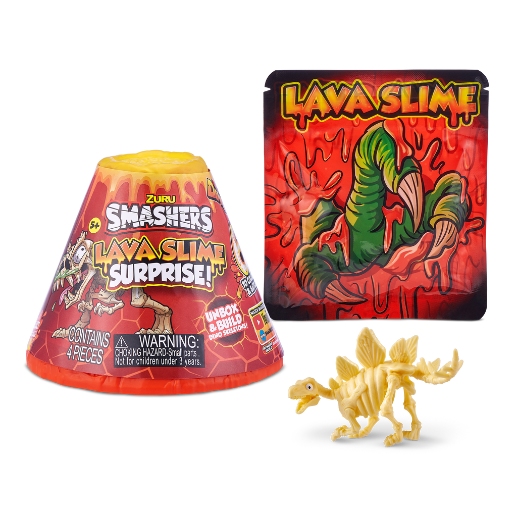 Dark Slate Gray Smashers Lava Slime Surprise 7472 by ZURU HALSON ENTERPRISE 7472_ZURU_SMASHERS-SMALL_VOLCANO-SERIES_4_Lava_Slime_Surprise_02D.png Stationary, Arts and Crafts