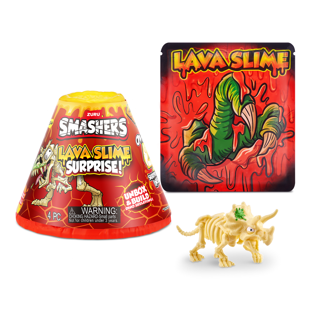 Dark Slate Gray Smashers Lava Slime Surprise 7472 by ZURU HALSON ENTERPRISE 7472_ZURU_SMASHERS-SMALL_VOLCANO-SERIES_4_Lava_Slime_Surprise_Ecom_Hero_07.png Stationary, Arts and Crafts