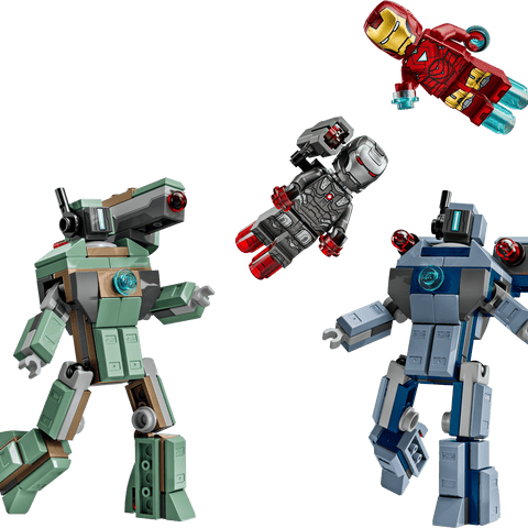 LEGO 76320 Iron Man & War Machine vs. Hammer Drones