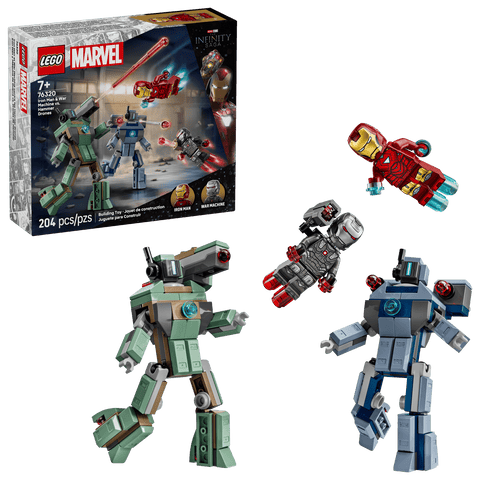 LEGO 76320 Iron Man & War Machine vs. Hammer Drones