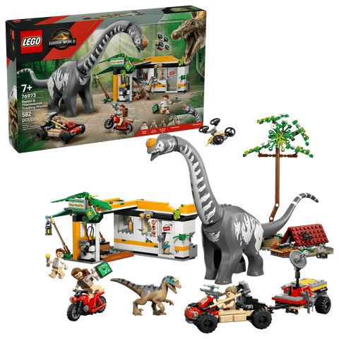 LEGO 76973 Raptor & Titanosaurus Tracking Mission