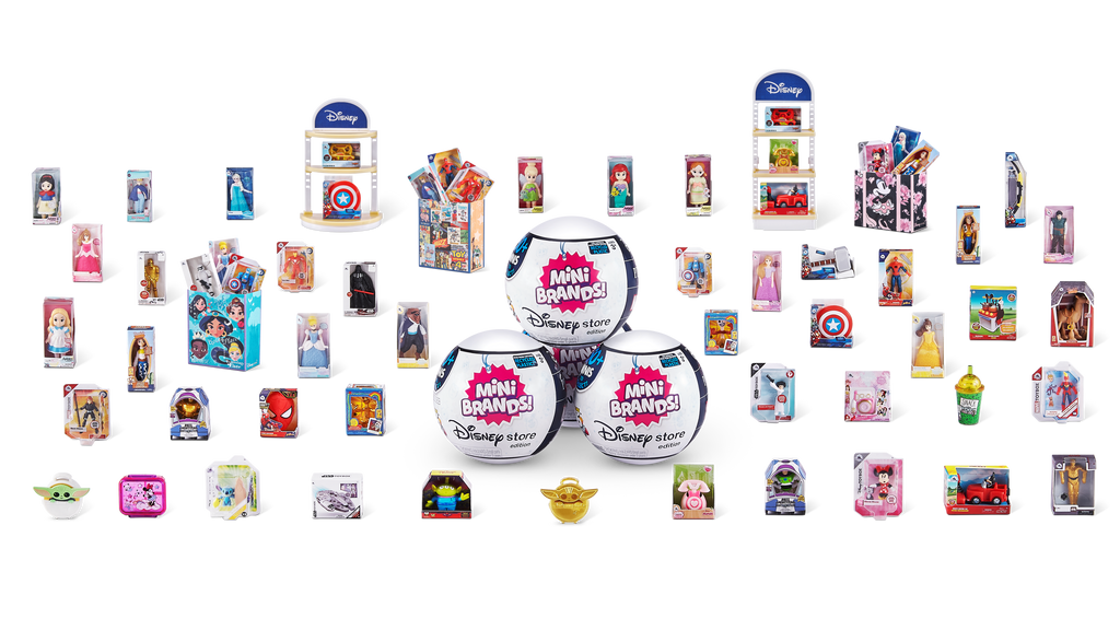 Light Gray 5 Surprise Mini Brands Disney Store Series 1 Mystery Capsule Collectible Toy 77114 by ZURU Toyzoona 77114_5_SURPRISE-DISNEY_STORE_MINI_BRANDS-SERIES_1_00.png Pretend Play and Play Sets
