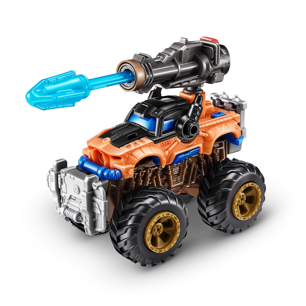 Tan 5 Surprise Monster Trucks Series 3 77594Gq1 by ZURU Toyzoona 77422_5SURPRISEE_MONSTER_TRUCK_COLOR_CHANGE_OOP_1A.png Vehicles and Remote Control Toys