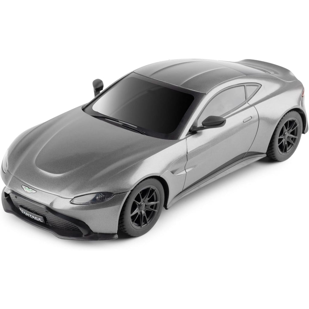 Light Slate Gray RC Car 2018 Aston Martin Vantage - 2.4Ghz Remote Control - 2018 Model High Detail - Toy Car for Kids Ages 6+ - Battery Operated - Scale 1:18 - Grey HALSON ENTERPRISE 7_580d1207-0a6e-4a62-9349-dfe2c3f25aec.jpg Vehicles and Remote Control Toys