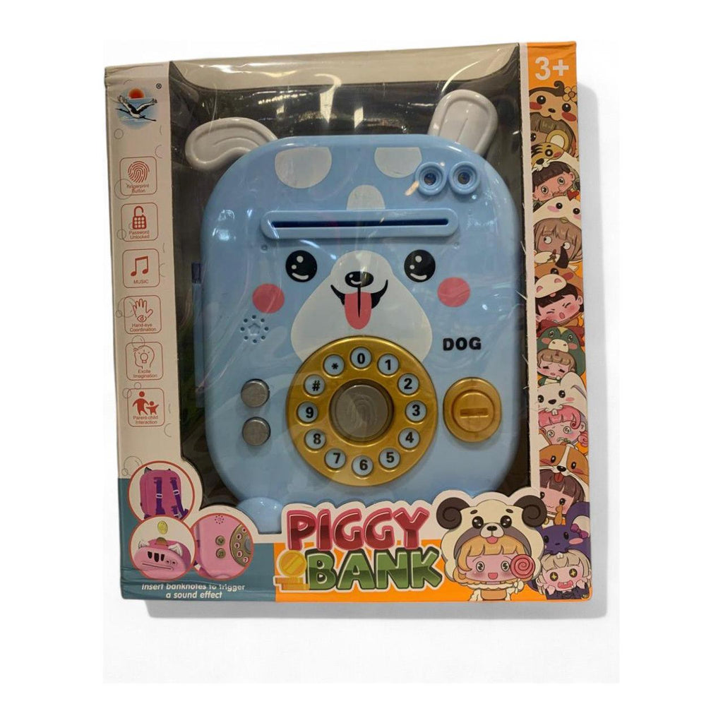 Light Slate Gray Dog Piggy Bank HALSON ENTERPRISE 7af60cc0-ab02-47b1-917d-63e82e5430ed.jpg Action Figures and Play Sets