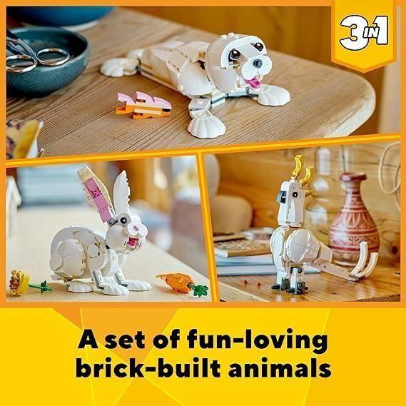 Goldenrod LEGO Creator 3in1 White Rabbit 31133 - Triple Value Set THE DREAM FACTORY 814RYuGtdML._AC_SX569__1.jpg Building and Construction