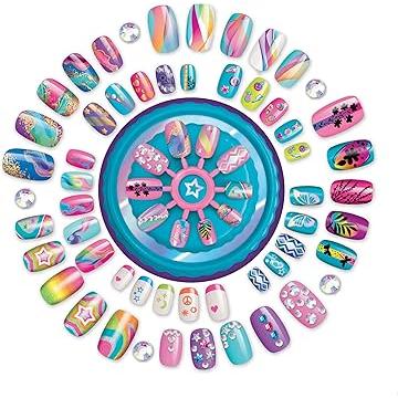 Dark Cyan Shimmer n Sparkle Trendy Nail Toyzoona 81573mnGvyL._AC_SY355.jpg Arts and Crafts