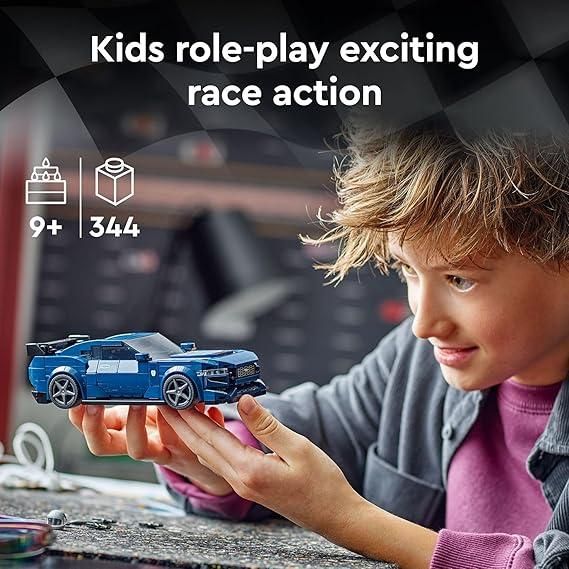 Dark Slate Gray Lego 76920 Ford Mustang Dark Horse Car THE DREAM FACTORY 8157QzKmJ1L._AC_SX569.jpg Building Sets and Construction Toys