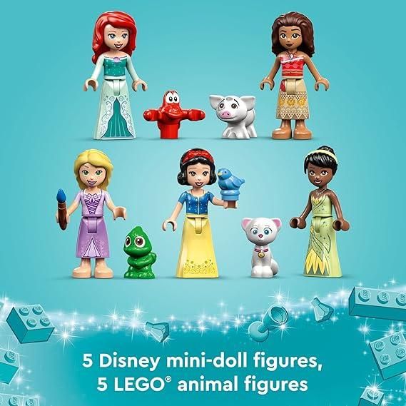 Medium Aquamarine LEGO Disney Ultimate Adventure Castle 43205 - Enchanted Play Set THE DREAM FACTORY 815_KOlG6-L._AC_SX569.jpg Building and Construction