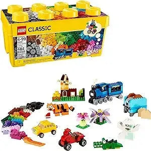 Dark Slate Gray LEGO Classic Medium Creative Brick Box 10696 - Endless Fun THE DREAM FACTORY 8160QjpuoOL.__AC_SX300_SY300_QL70_FMwebp.webp Building Sets and Construction Toys