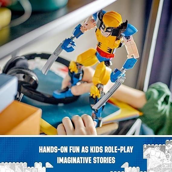 Dark Slate Gray LEGO Marvel Wolverine Construction Figure 76257 - Posable Hero Toyzoona 816e7_hT83L._AC_SX569__1.jpg Building and Construction
